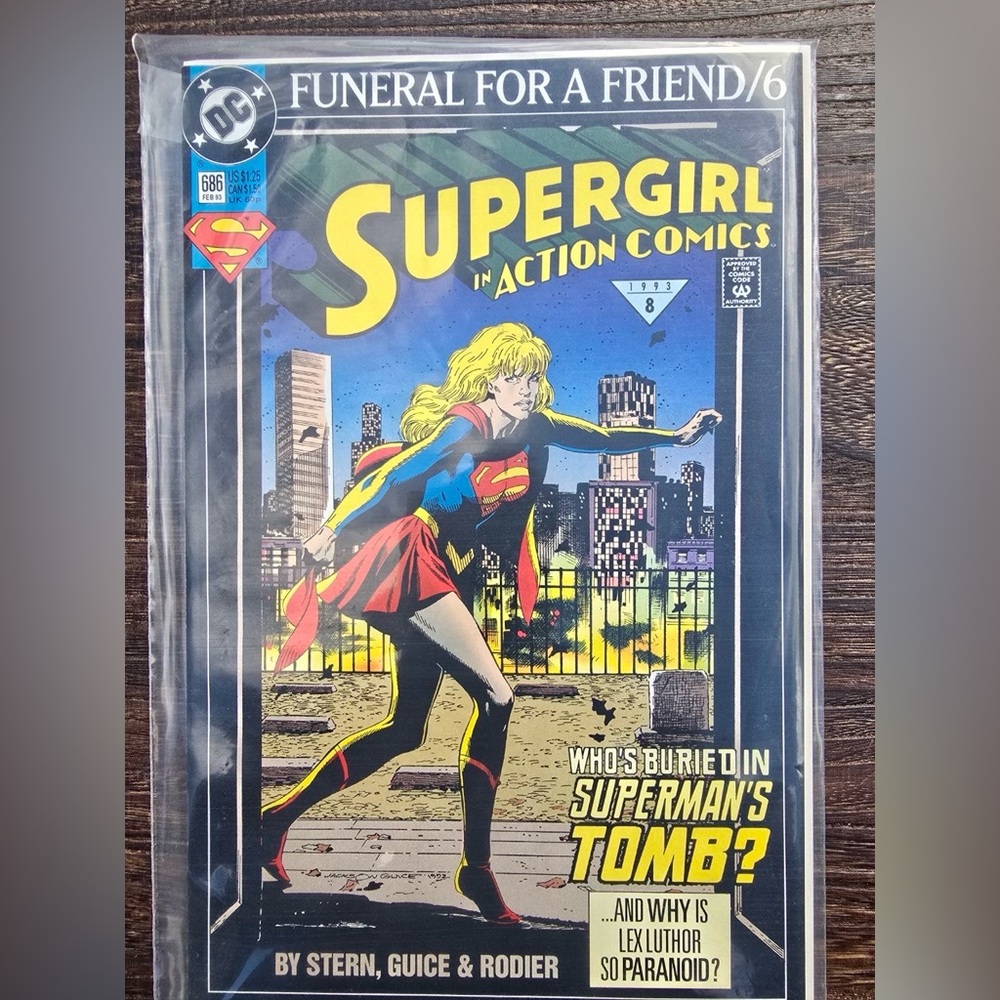 Supergirl in Action Comics Issue #686